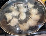 A picture of step 4 of Pan Fried Pork Potstickers.