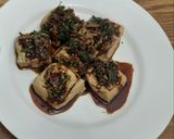 Foto langkah ke 2 dari resep Bening Bayam dan Tahu Sambal Kecap.