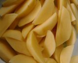 Foto langkah ke 1 dari resep Potato Wadges ga Ribet Bumbu.