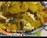 รูปขั้นตอนการทำที่ 7 ของ ผัดฟักทองใส่วุ้นเส้นไก่ (Clean food)