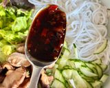 Hình bước làm 3 của món 🌱 Bún Nước Tương Nấm Hương Nướng (Bún Trộn Chay)