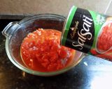 Foto del paso 1 de la receta: Mermelada de tomate cubeteado en lata