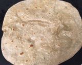 A picture of step 17 of Chappatis/Indian Flat Bread.