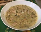 Une image de l'étape 14 de Sauce fromagère au jambon, champignons, câpres et deux fromages (pour pâtes).