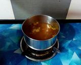 A picture of step 2 of Immunity Boosting Kadha.