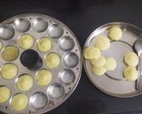 A picture of step 4 of Quick Mini Idli from left over rice.