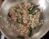A picture of step 3 of Drumstick flower spicy fry.