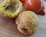 Foto del paso 3 de la receta: Cestitas de plátano macho rellenas con ensalada