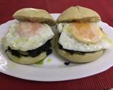 Foto del paso 2 de la receta: Bocaditos de espinacas con ajos tiernos y huevo