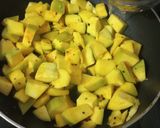 A picture of step 3 of Sweet & Sour Raw Mango Chutney.