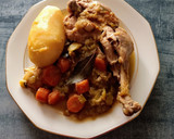 Foto del paso 9 de la receta: Pollo a la olla con verduras y patata