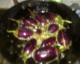 A picture of step 4 of Sour Baingan E Kashmir.