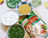 A picture of step 5 of Vegetarian Banh Bot Loc with Mung Bean Filling.