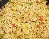 صورة لخطوة 12 من وصفة رز مع الخضار والدجاج
