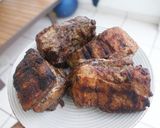 A picture of step 6 of Creole Pork.