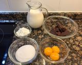 Foto del paso 11 de la receta Tarta de harina de arroz y crema pastelera de chocolate, sin gluten, sin lactosa