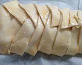 A picture of step 2 of Mushroom, spinach parcel with feta cheese.