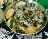 A picture of step 9 of Suji Dhokla Appe.