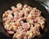 A picture of step 2 of Lauren's Chicken Stroganoff.