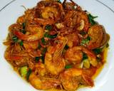 102.Udang Goreng Mentega langkah memasak 5 foto