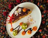عکس مرحله 9 از دستور کیک کدو حلوایی با ماکروفر🥮🎃