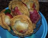 A picture of step 8 of Khoya khaja.