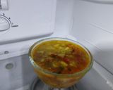 A picture of step 10 of Sambar vada.
