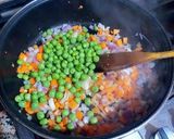 Foto del paso 4 de la receta: Pollo a la jardinera con tronchos de brócoli, en salsa de curry