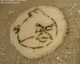 A picture of step 6 of How to Make Mario Character Onigiri (Charaben).