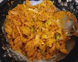 A picture of step 4 of झुणका भाकरी(Zunka Bhakri Recipe In Marathi).