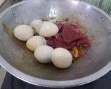 Foto langkah ke 2 dari resep Kare Daging  Sapi Telur Kol.