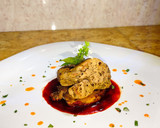 Foto del paso 10 de la receta: Pollo a las finas hierbas con una salsa de chile Chilhuacle