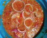 A picture of step 3 of Plantain fritata.