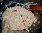 A picture of step 4 of Bakery style chicken bread 🍞.