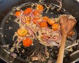 Foto del paso 3 de la receta: Camarones al Ajillo y vegetales