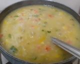 A picture of step 6 of Romancing The Rains, Indo - Chinese Sweet Corn Soup.