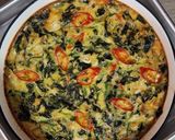 Foto langkah ke 3 dari resep Spinach Frittata.