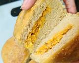 Corn paneer stuffed pav recipe step 13 photo