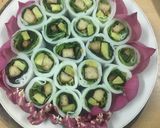 Hình bước làm 5 của món Phở cuốn (chay)