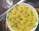 A picture of step 9 of Pakoda ki kadhi.