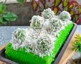 Foto langkah ke 8 dari resep Klepon Ubi Brownies Pandan.