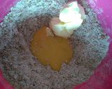 Foto del paso 3 de la receta: Muffins de salvado de trigo rellenos de pechuga de pollo molida con torrejas de remolacha cocida