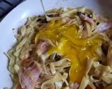 Foto del paso 7 de la receta: Fideos, hongos de pino, tomate y algo más