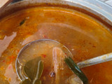Mie Kuah Udang Jamur