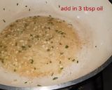 A picture of step 3 of Prawns manchurian.