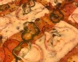 Foto del paso 7 de la receta Pizza 🍕 cuadrada con vegetales crudos🌱