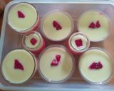 Foto langkah ke 5 dari resep Puding Vla Susu Buah Naga.