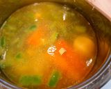 Foto del paso 3 de la receta Puré de judías verdes, zanahorias y patatas con nata