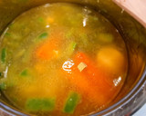 Foto del paso 3 de la receta: Puré de judías verdes, zanahorias y patatas con nata