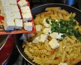 A picture of step 6 of Peanuts Pasta With Feta Cheese.